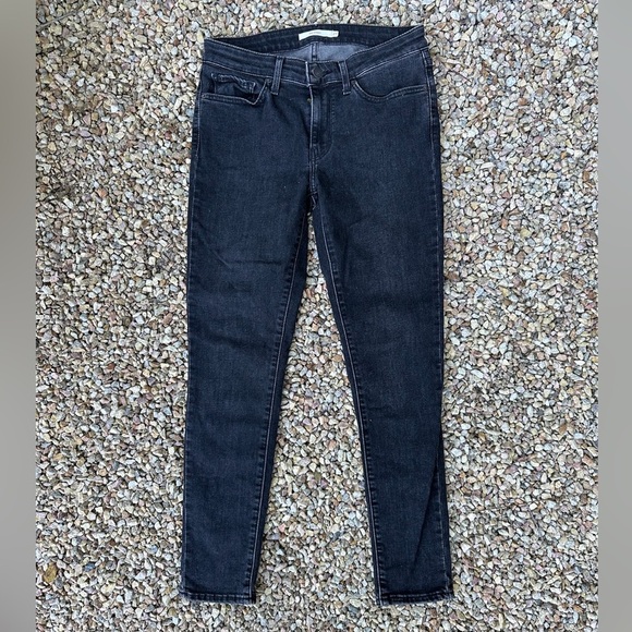 Levi Stauss weathered "711 Skinny" jeans - size 27 - Picture 1 of 5